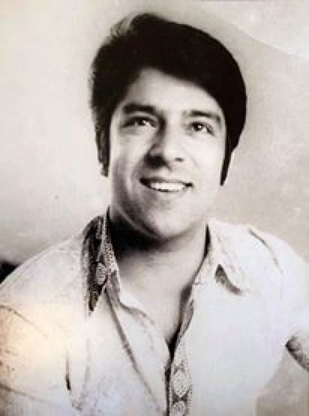 Ahmad Zahir, famous Afghan singer.