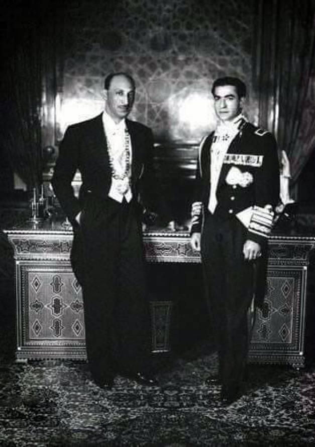 The King of Afghanistan, Mohammad Reza Shah Pahlavi and discovered by Mohammad Shah of Iran.